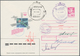Thematik: Raumfahrt / Astronautics: 1988. Sojus TM-6. 5 K Postal Stationery Envelope, Cancelled By V - Andere & Zonder Classificatie