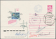 Thematik: Raumfahrt / Astronautics: 1988. Sojus TM-6. 5 K Postal Stationery Envelope, Autographed By - Andere & Zonder Classificatie
