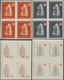 Thematik: Rotes Kreuz / Red Cross: CROATIA: 1943. Red Cross Fund. Two Sets Of Ten In Mint Never Hing - Red Cross