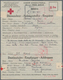 Thematik: Rotes Kreuz / Red Cross: 1943/1944. Lot Of 5 Different RED CROSS Entire Letters 8frs. All - Red Cross