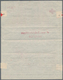 Thematik: Rotes Kreuz / Red Cross: 1943/1944. Lot Of 5 Different RED CROSS Entire Letters 8frs. All - Red Cross