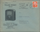 Thematik: Rundfunk-Radio / Broadcasting-radio: 1934/1935, 3 Business Envelopes Advertising Radio Rec - Telecom