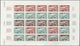 Thematik: Schiffe / Ships: 1970, Afars And Issas. Lot Of 3 Different Color Proof Sheets For The 48fr - Boten