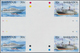 Thematik: Schiffe / Ships: 1996, Barbados. IMPERFORATE Cross Gutter Pair For The 30c And 70c Values - Barcos