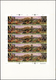 Thematik: Tiere-Elefanten / Animals Elephants: 1996, UNO Vienna. Imperforate Die Proof Pane Of 5 Str - Elephants