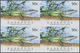 Thematik: Tiere-Reptilien / Animals-reptiles: 2005, Barbados. IMPERFORATE Block Of 4 For The 50c Val - Other & Unclassified