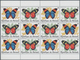 Thematik: Tiere-Schmetterlinge / Animals-butterflies: 1984, BURUNDI: Butterflies Complete Set Of 10 - Butterflies