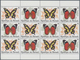 Thematik: Tiere-Schmetterlinge / Animals-butterflies: 1984, BURUNDI: Butterflies Complete Set Of 10 - Vlinders