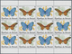 Thematik: Tiere-Schmetterlinge / Animals-butterflies: 1984, BURUNDI: Butterflies Complete Set Of 10 - Vlinders