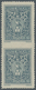 Thematik: Tiere-Vögel / Animals-birds: 1945, Vatikan, 5 C Slate-grey, Vertical Pair, Horizontally Im - Other & Unclassified