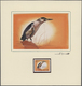 Thematik: Tiere-Vögel / Animals-birds: 1976. An Exceptional Series Of 5 Original Gouache Paintings ( - Other & Unclassified