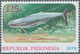 Thematik: Tiere-Meeressäuger (u.a. Wale) / Animals-aquatic Mammals: 1979, Indonesia. Artist's Color - Other & Unclassified