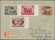 Thematik: UPU / United Postal Union: UNGARN 1950, 2. Juli. Blockpaar: 75 Jahre Weltpostverein (UPU) - U.P.U.