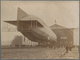 Thematik: Zeppelin / Zeppelin: 1912. Original, Private, Period Photo Of The Pioneering Airship Hansa - Zeppelins