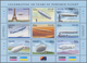 Thematik: Zeppelin / Zeppelin: 2003, NAURU: 100 Years Of Powered Flight (Zeppelin) Complete Set In A - Zeppelines