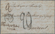 Ägypten: 1861 Folded Letter From Alexandria Via Livorno To Beyrouth, Handwritten "Per Vapor Et Posta - 1866-1914 Khedivaat Egypte