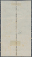 Ägypten: 1866, First Issue 10pia. Slate Blue Horizontal Imperf, Mint Bottom Margin Block Of Four Wit - 1866-1914 Khedivato De Egipto