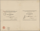 Ägypten: 1886, "AVIS DE RECEPTION" Notice Of Receipt For Registered Letter Bearing 1 Pia. Blue Tied - 1866-1914 Khedivato De Egipto