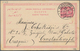 Ägypten: 1889/1904: Postal Stationery Card 5m. Used From Minet-el-Bassal, Alexandria To Constantinop - 1866-1914 Khedivaat Egypte