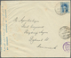 Delcampe - Ägypten: 1892/1939: Two Postal Stationery Items And One Cover, With 1) P/s Envelope 5m., Uprated 1p. - 1866-1914 Khedivato De Egipto