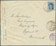 Delcampe - Ägypten: 1892/1939: Two Postal Stationery Items And One Cover, With 1) P/s Envelope 5m., Uprated 1p. - 1866-1914 Khedivate Of Egypt