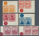 Ägypten: 1914, Pictorial Issue Six Different Values In IMPERFORATE PAIRS With Watermark From Differe - 1866-1914 Khédivat D'Égypte