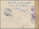 Ägypten: 1941-1946 WWII Caught Mail: Registered Cover Sent From Cairo To Zurich, Switzerland In 1941 - 1866-1914 Khedivate Of Egypt