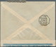 Ägypten - Stempel: 1915/16, Lot Of 7 Comercially Used R-Letters To Spain With Censor-stripes And Cen - Other & Unclassified