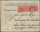 Delcampe - Ägypten - Stempel: 1915/16, Lot Of 7 Comercially Used R-Letters To Spain With Censor-stripes And Cen - Other & Unclassified