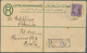 Ägypten - Besonderheiten: 1947, Egyptian Registered 30 M Stationery Envelope With Additional British - Andere & Zonder Classificatie