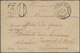 Algerien: 1880. Stampless Envelope To French Army Officer Cancelled By Teniet-EI-Haad Double Ring Ch - Briefe U. Dokumente