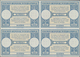 Algerien: 1950s (approx). International Reply Coupon 35 Francs (London Type) In An Unused Block Of 4 - Brieven En Documenten