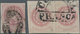 Argentinien: 1862 5c. Red-rose, With Accent, Used And Cancelled By Rare "VILLA NUEVA/FRANCA" Oval H/ - Other & Unclassified