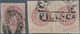Argentinien: 1862 5c. Red-rose, With Accent, Used And Cancelled By Rare "VILLA NUEVA/FRANCA" Oval H/ - Andere & Zonder Classificatie