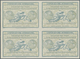 Südaustralien: Design 1906 International Reply Coupon As Block Of Four 3 D South Australia. This Blo - Covers & Documents