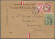 Tasmanien: 1913/1906: Cover From Sorell, Tasmania To Germany In 1913 Franked By Tasmania 'Lake Mario - Covers & Documents