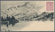 Tasmanien - Ganzsachen: 1898, Pictorial Stat. Envelope QV 2½ Red-purple With Picture On Front 'MOUNT - Lettres & Documents