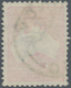 Australien: 1913, Kangaroo 10s. Grey And Pink 1st Wmk. Fine Commercially Used With Large Part '(SY)D - Other & Unclassified