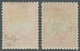 Australien: 1918, Kangaroo 10s Grey And Bright Aniline Pink 3rd Wmk. In Two Shades Both Used With Fi - Andere & Zonder Classificatie