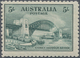 Australien: 1932, Sydney Harbour Bridge 5s. Dark Green Mint Never Hinged, SG. £ 425 For A Hinged Sta - Andere & Zonder Classificatie