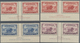 Australien: 1934, Macarthur Death Centenary Complete Set Of Four Incl. 2d. White And Dark Hills In H - Other & Unclassified