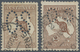 Australien - Dienstmarken Mit OS-Lochung: 1913/1914, Kangaroos 2s. Brown 1st Wmk. Two Stamps Punctur - Dienstzegels