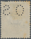 Australien - Dienstmarken Mit OS-Lochung: 1916, Kangaroo 2s. Brown Perf. OS With INVERTED 3rd. Wmk. - Officials