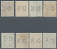 Australien - Dienstmarken Mit OS-Lochung: 1926/1928, KGV Heads With Wmk. Mult. Crown A Perf. 14 Punc - Officials