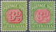 Australien - Portomarken: 1936, Postage Dues 3d. And 6d. Carmine-red/yellow-green With Wmk. Crown Ov - Postage Due
