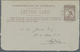 Delcampe - Australien - Ganzsachen: 1913/1916, Six Lettercards Incl. Four Kangaroos 1d. With Views 'HUONVILLE T - Postwaardestukken
