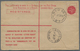 Australien - Ganzsachen: 1920 (14.9.), Registered Letter KGV 4d. Orange (NSW Stock With Red Star Opt - Postal Stationery