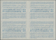 Australien - Ganzsachen: 1948. International Reply Coupon 7d (London Type) In An Unused Block Of 4. - Postal Stationery