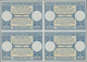 Australien - Ganzsachen: 1959. International Reply Coupon 1 S 3 D (London Type) In An Unused Block O - Postwaardestukken