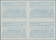 Australien - Ganzsachen: 1965. International Reply Coupon 12 Cents (London Type) In An Unused Block - Postal Stationery